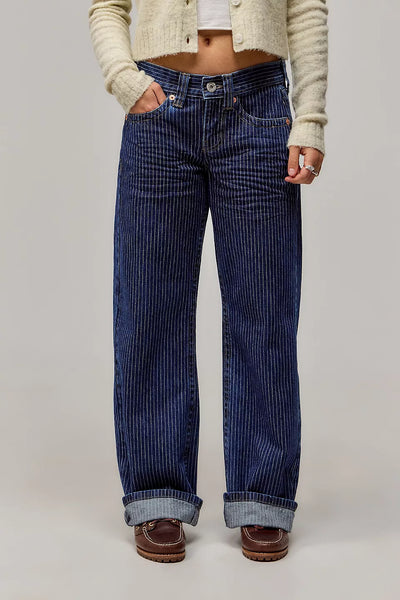 EMMA - Nadelstreifen Jeans