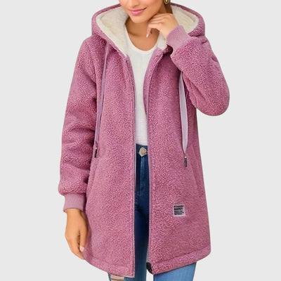 MARTINA - Damen Fleecejacke – Stil und Wärme für kalte Tage