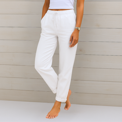 MAYLORA - Premium atmungsaktive Leinen-Stretchhose