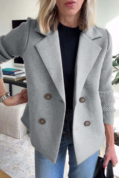 TILDE - Strahlende Frühlingsjacke mit Strickärmeln