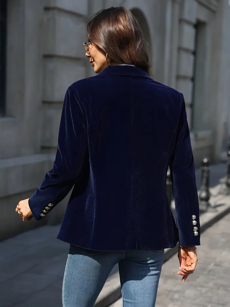 JULISSA - Elegante Velourjacke