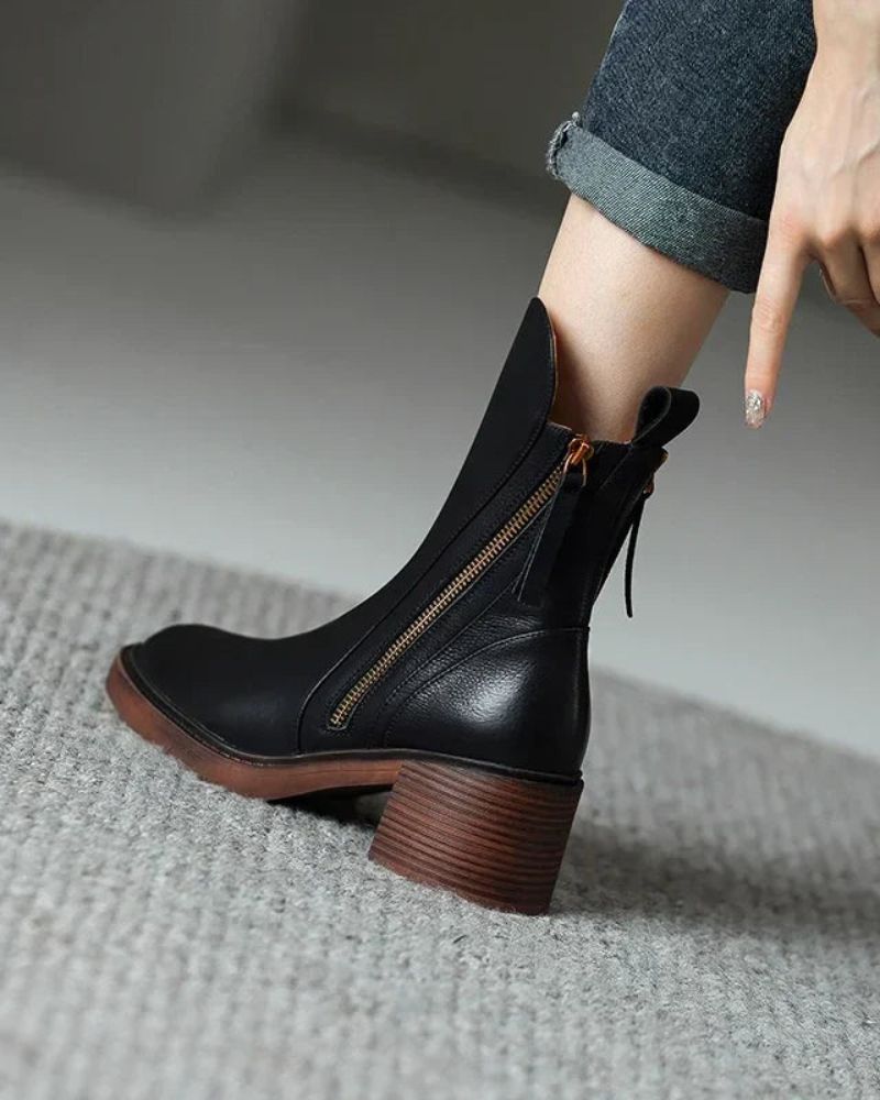CORVIANOIR - Elegante Stiefeletten