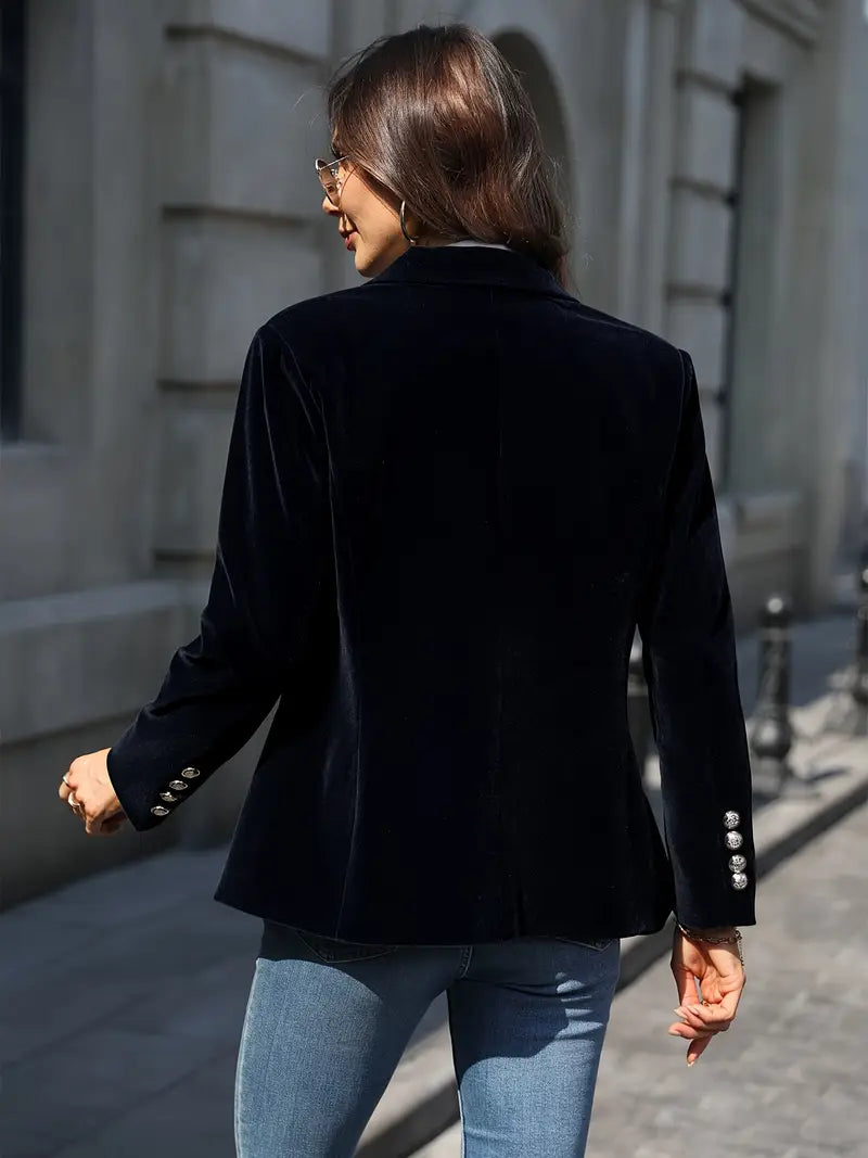 JULISSA - Elegante Velourjacke