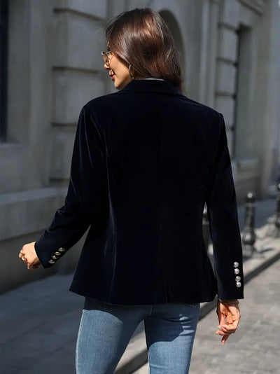 JULISSA - Elegante Velourjacke