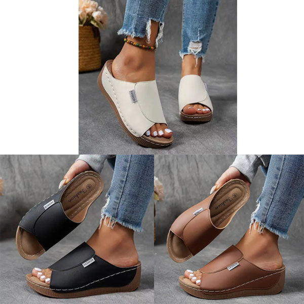 SARA - Bequeme Slides mit Fußgewölbestütze