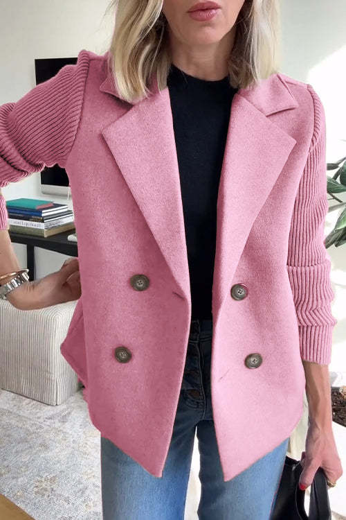 TILDE - Strahlende Frühlingsjacke mit Strickärmeln