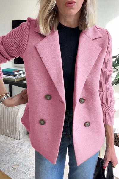TILDE - Strahlende Frühlingsjacke mit Strickärmeln