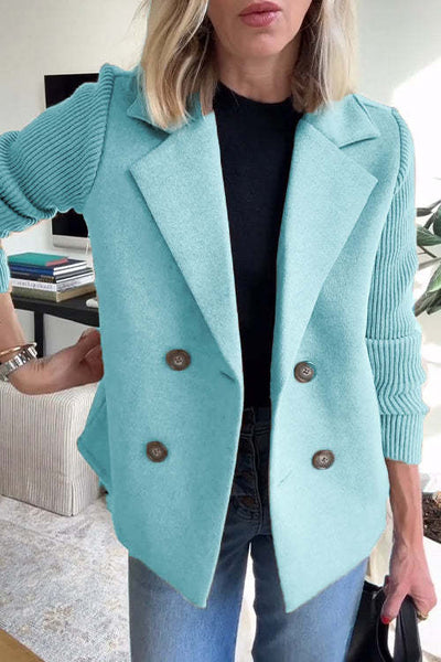 TILDE - Strahlende Frühlingsjacke mit Strickärmeln