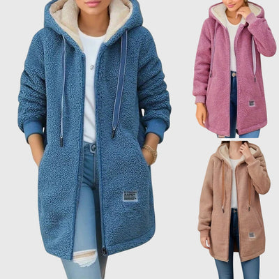 MARTINA - Damen Fleecejacke – Stil und Wärme für kalte Tage