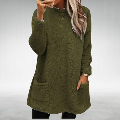 NORA - Fleece-Pullover mit Taschen