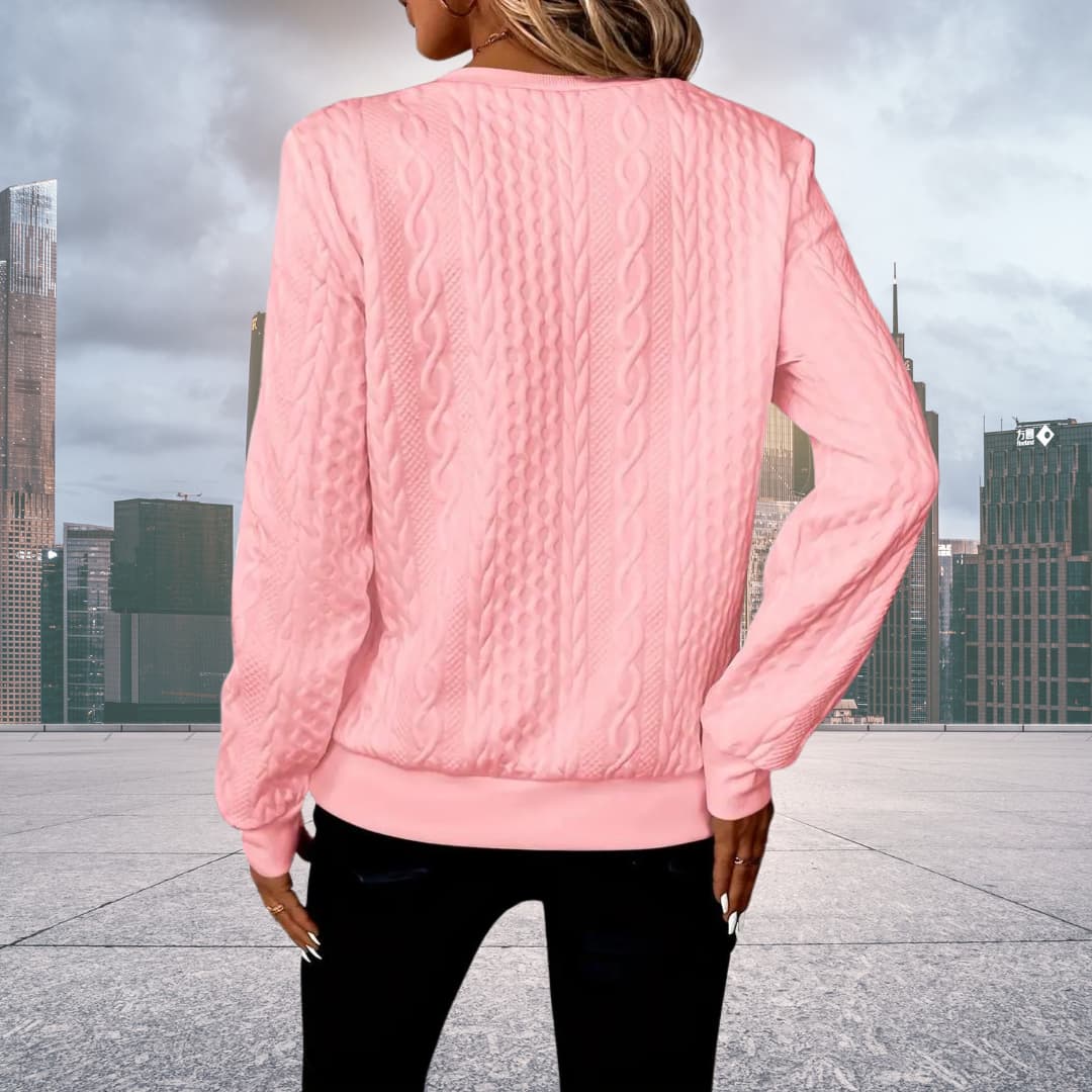 FLORENCE - Eleganter stilvoller Strickpullover