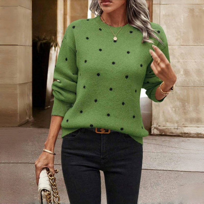 NINA - Pull en maille à pois