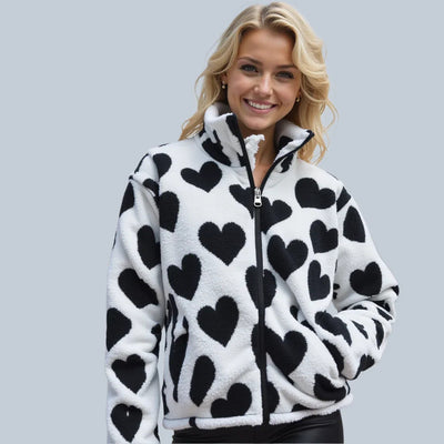 ALMA - Wendbare Jacke mit Herzen