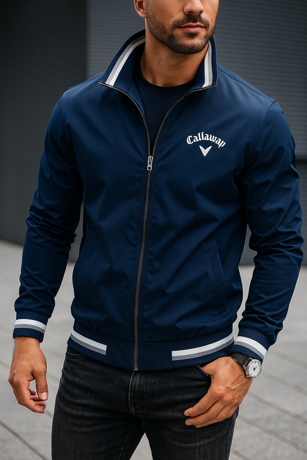 DAN - Sportliche Bomberjacke mit Premiumkomfort