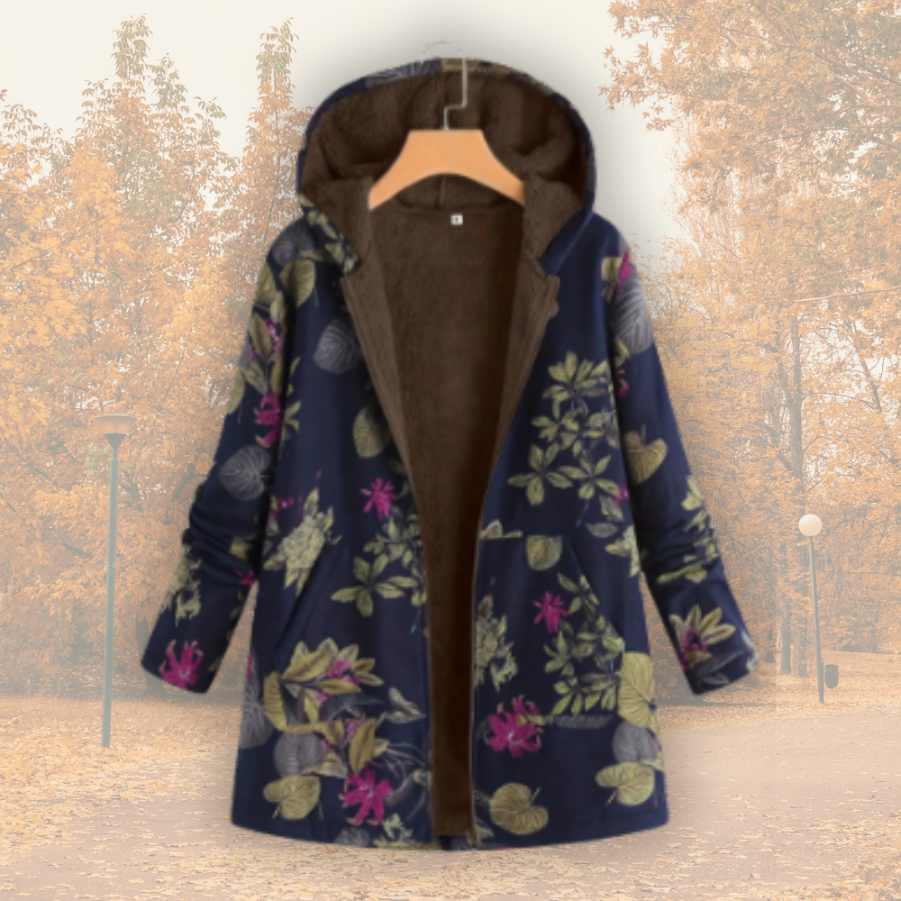 CAMELLIA - Warme jacke mit fleecefutter