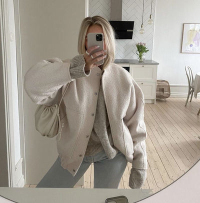 INES - Oversized Bomberjacke