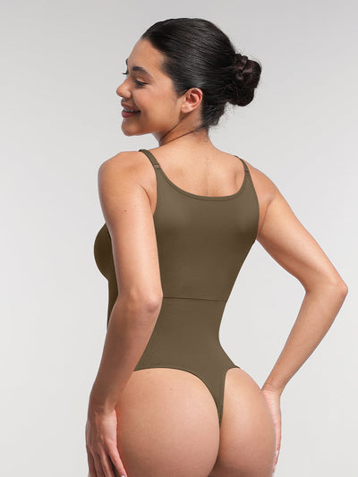 FEMMEHAUS - Skulptierender gepolsterter BH-String-Bodysuit