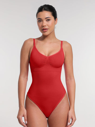 FEMMEHAUS - Skulptierender gepolsterter BH-String-Bodysuit