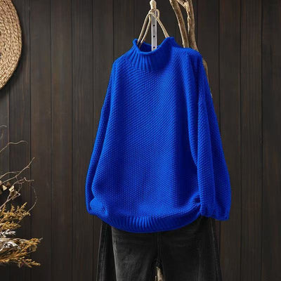 IRSANA - Weicher Strickpullover für den Alltag