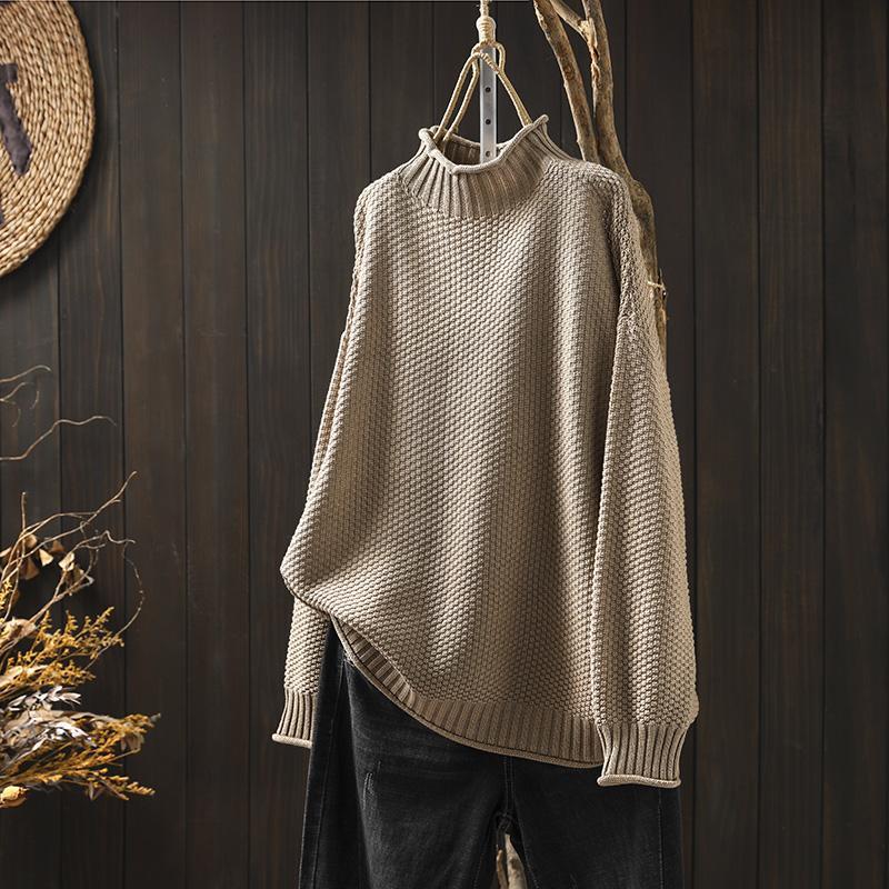 IRSANA - Weicher Strickpullover für den Alltag