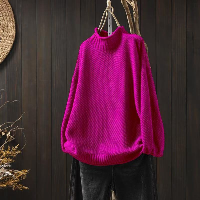 IRSANA - Weicher Strickpullover für den Alltag