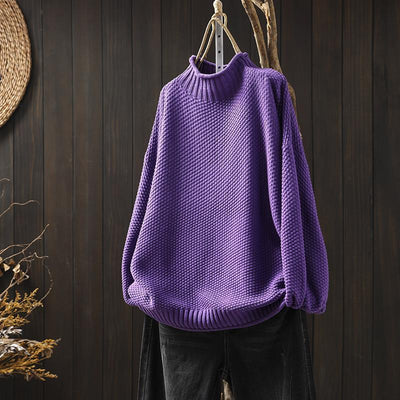 IRSANA - Weicher Strickpullover für den Alltag