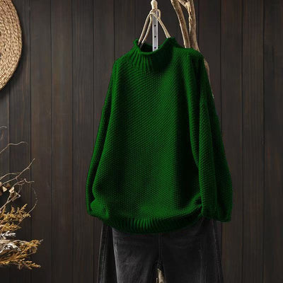 IRSANA - Weicher Strickpullover für den Alltag
