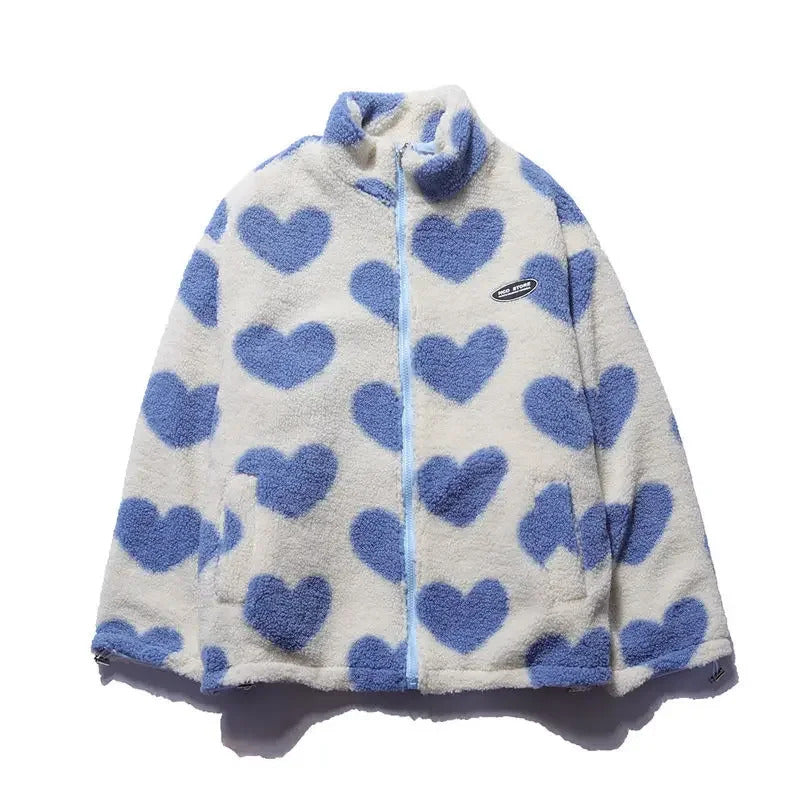ALMA - Wendbare Jacke mit Herzen