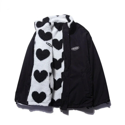 ALMA - Wendbare Jacke mit Herzen