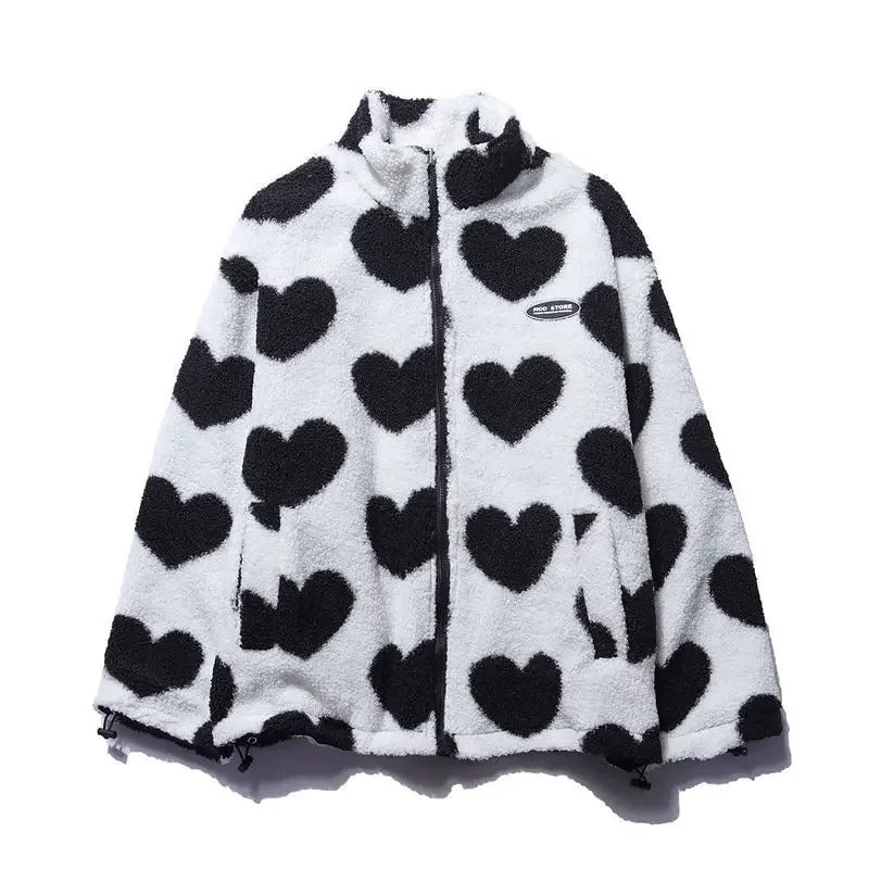 ALMA - Wendbare Jacke mit Herzen