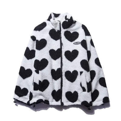 ALMA - Wendbare Jacke mit Herzen