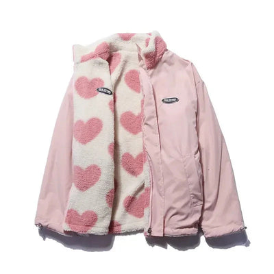 ALMA - Wendbare Jacke mit Herzen