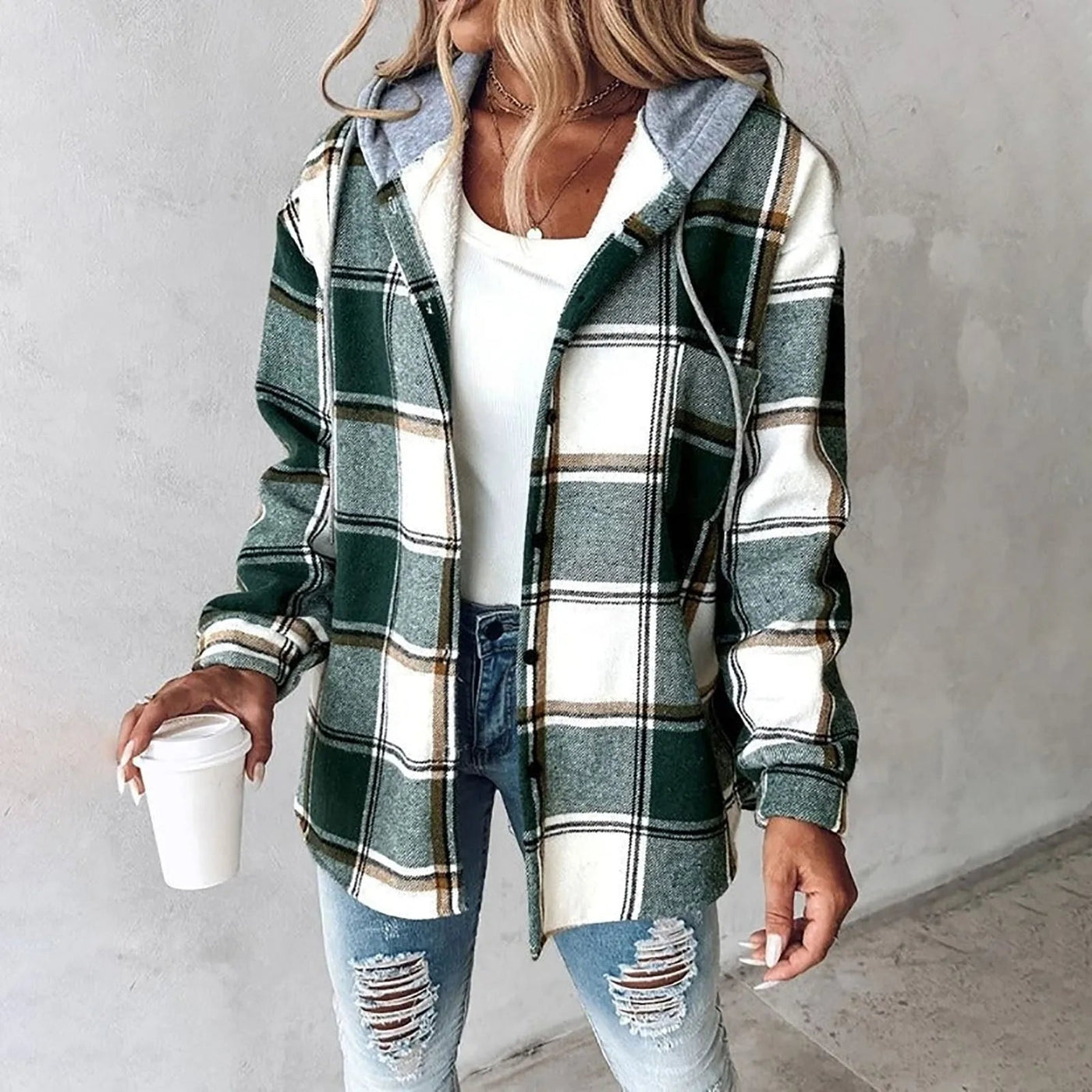HELGA - Weiche Wärmende Jacke für Perfekte Herbsttage