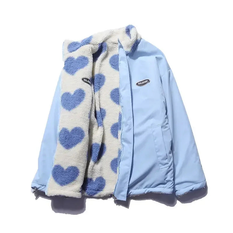 ALMA - Wendbare Jacke mit Herzen