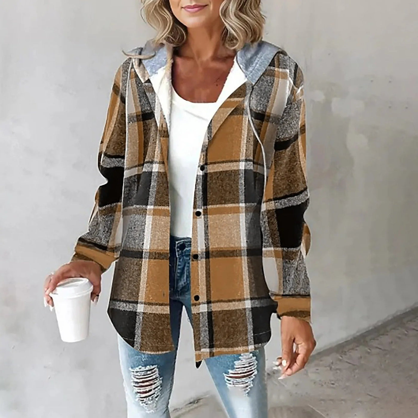 HELGA - Weiche Wärmende Jacke für Perfekte Herbsttage