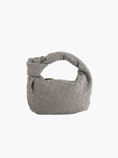 ÉLÉGANTBY™ | Mini sac tissé en daim