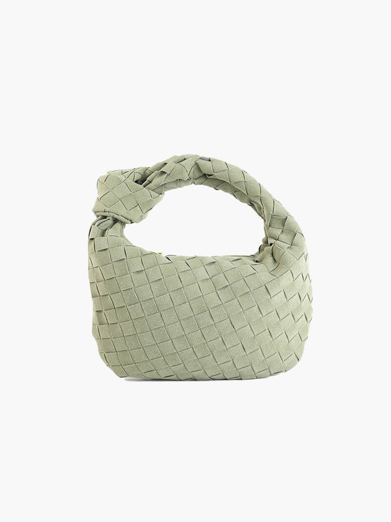 ÉLÉGANTBY™ | Mini sac tissé en daim