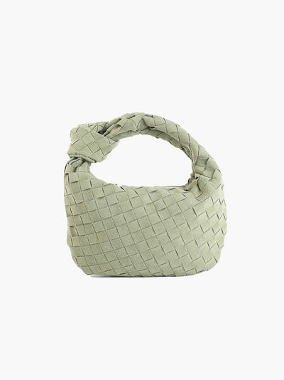 ÉLÉGANTBY™ | Mini sac tissé en daim