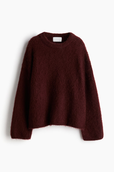 SOPHIA - Mohair Rundhals