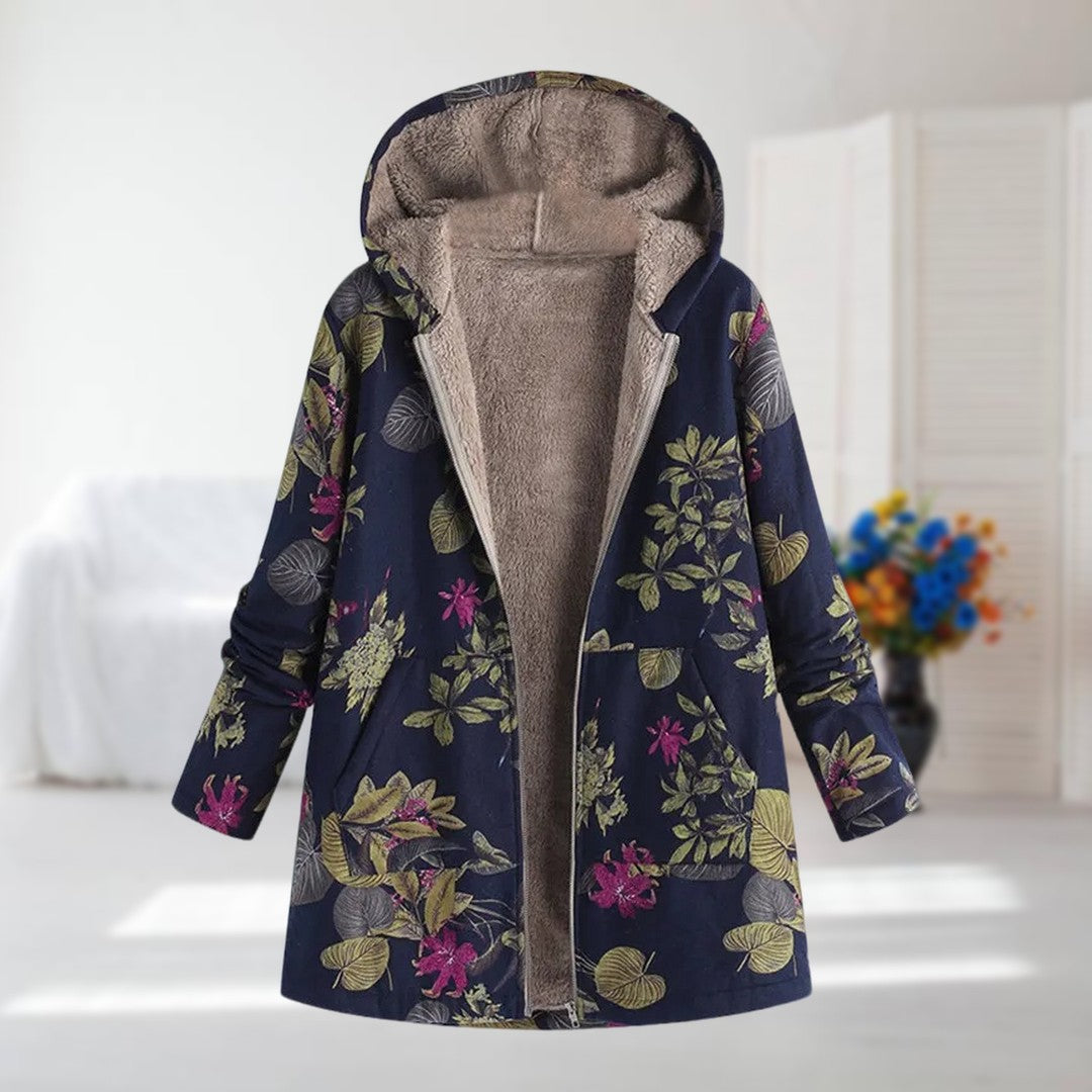 CAMELLIA - Warme jacke mit fleecefutter