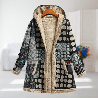 CAMELLIA - Warme jacke mit fleecefutter