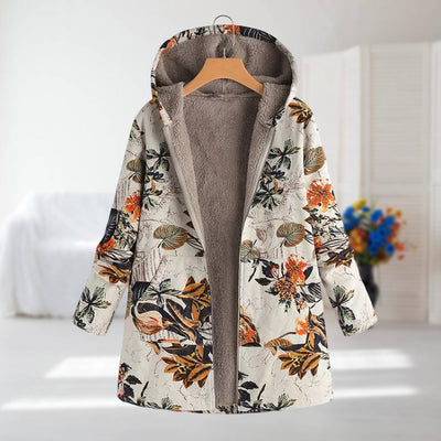 CAMELLIA - Warme jacke mit fleecefutter