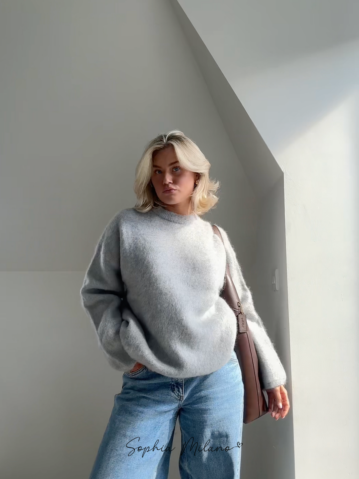 SOPHIA - Mohair Rundhals