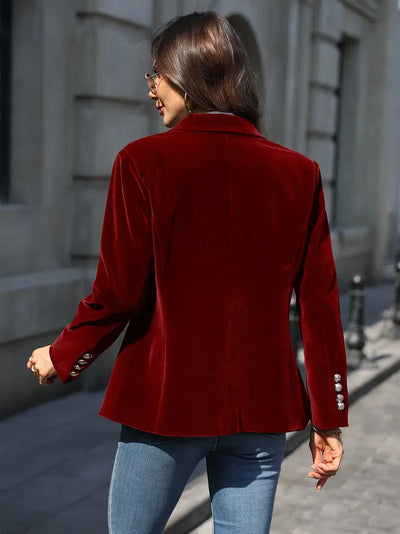 JULISSA - Elegante Velourjacke