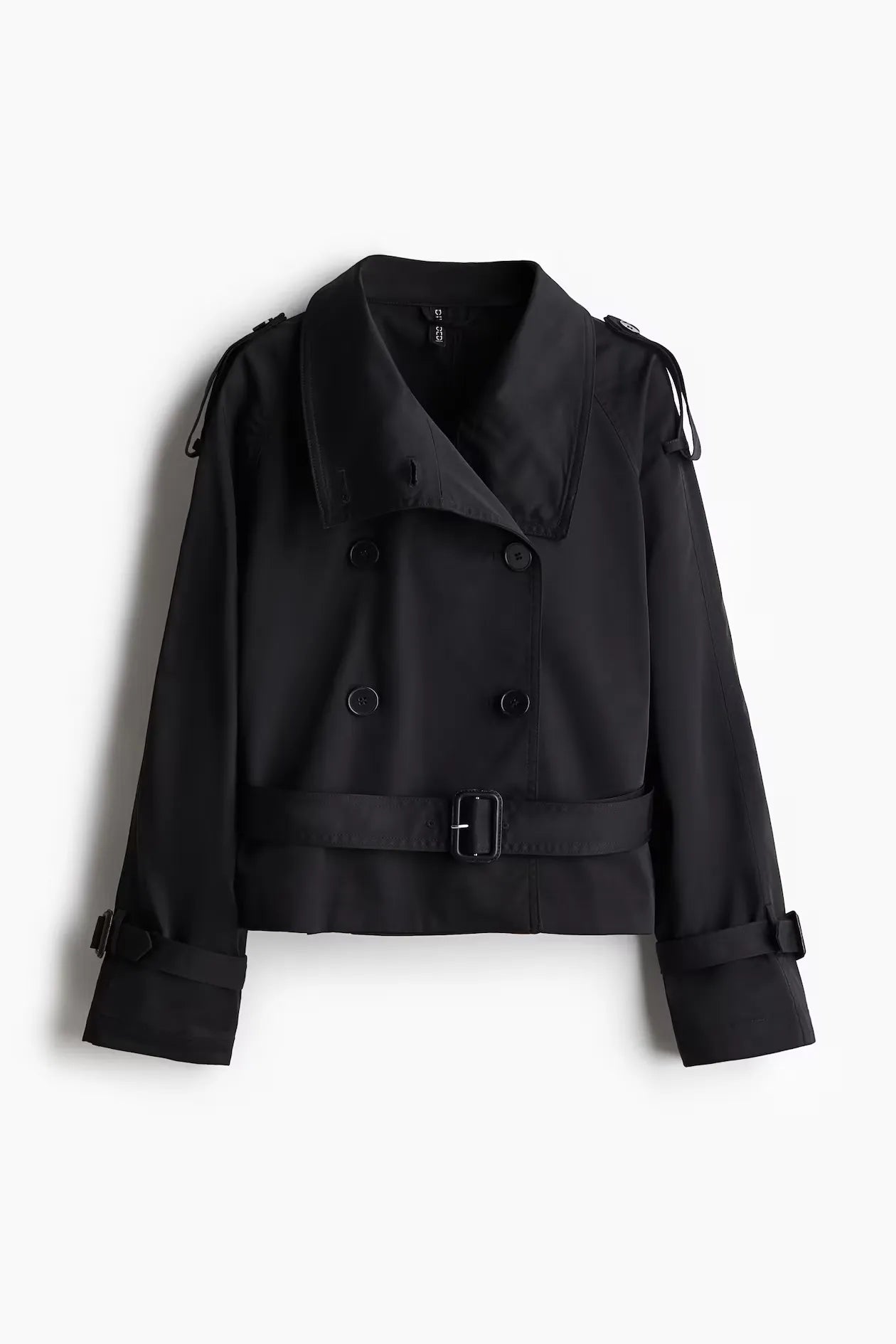 ELARA - Luxe Short Trench Coat