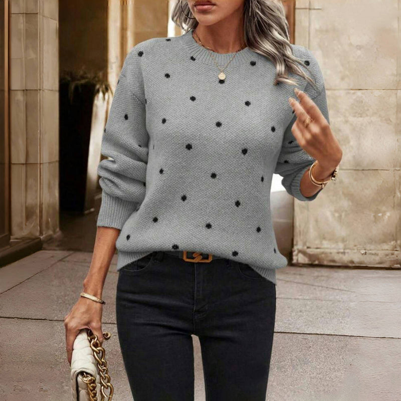 NINA - Pull en maille à pois
