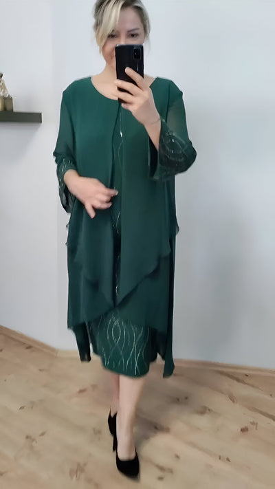 NIENKE - Elegantes Wickelkleid