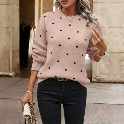 NINA - Pull en maille à pois