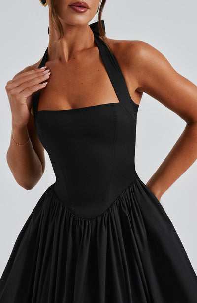 ESTELLE - Verspielt Elegantes Midi-Kleid