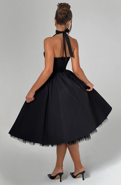 ESTELLE - Verspielt Elegantes Midi-Kleid